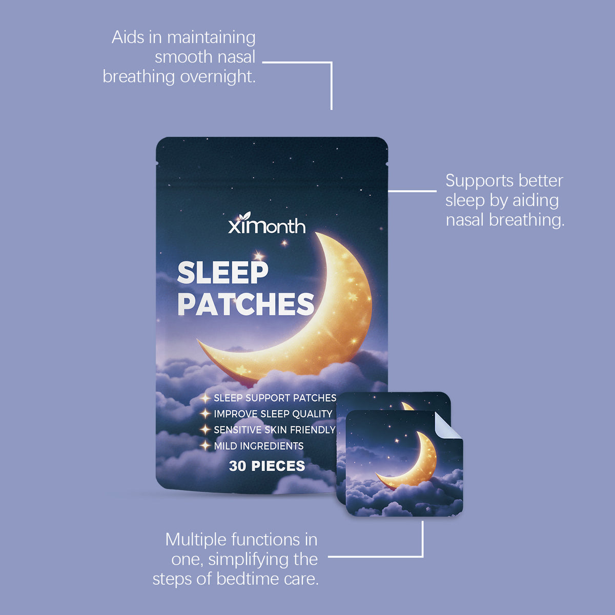 Sleep Support Patches - 30 Count Body Care