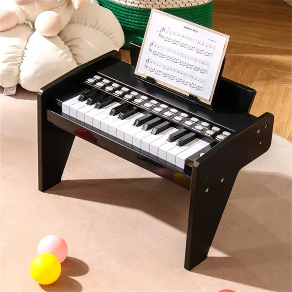 25-Key Mini Digital Piano for Kids - Lighted Teaching Mode