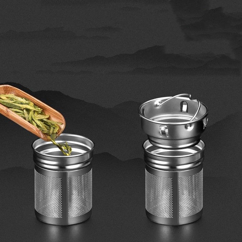 Stainless Steel Tea Filter Cup Tea Separator for Loose Leaf Tea
