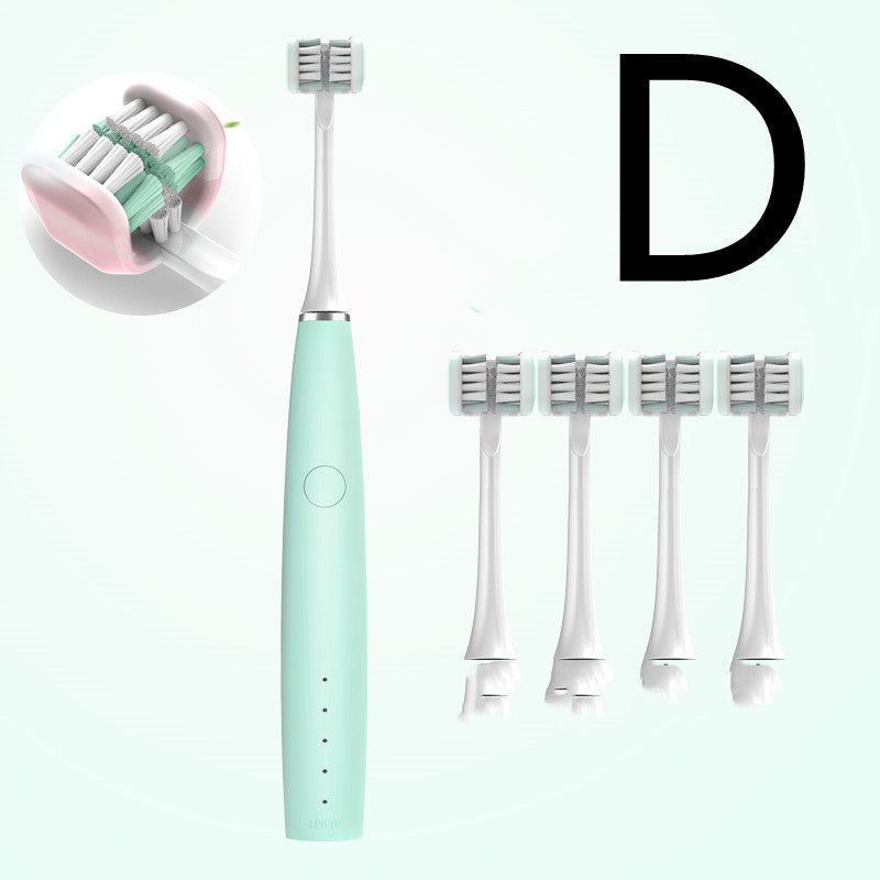 Portable Electric Travel U-Shaped Toothbrush for Adults & Kids