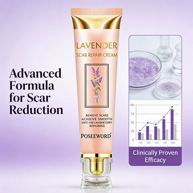 Poseeword Lavender Scar Repair Cream