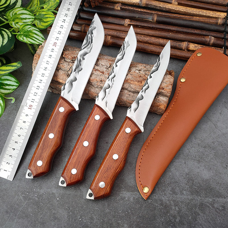 Butchers' Meat & Bone Cutting Knife - Professional Kitchen Knife for Meat and Bones