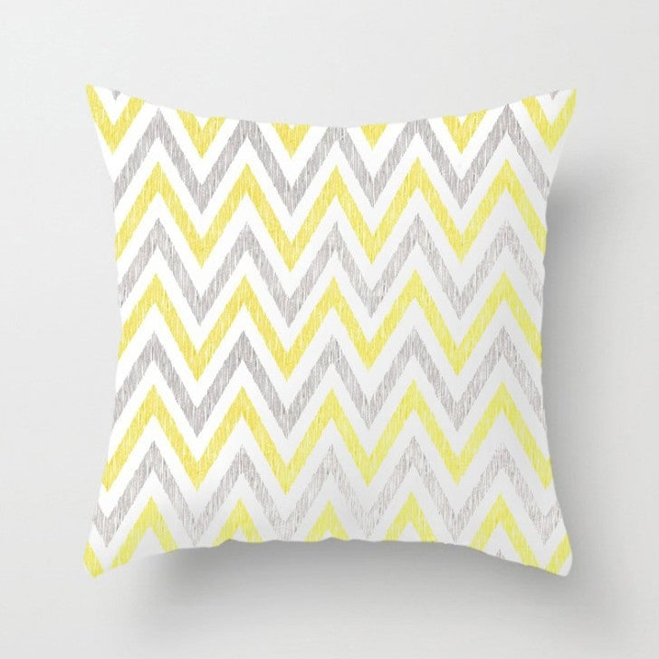 Soft Stripe Sofa Pillowcase - 45x45cm Home & Office Cushion Cover