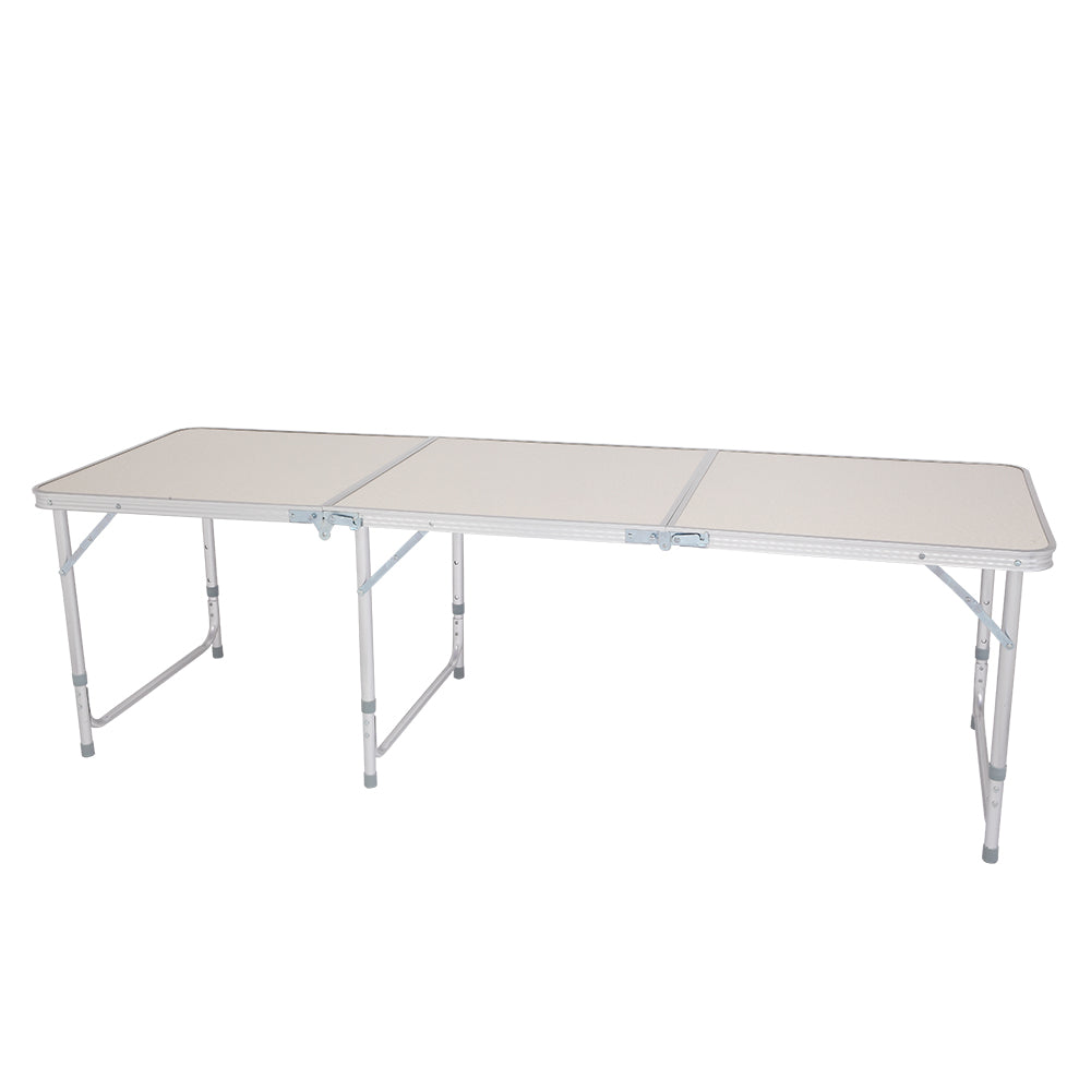 6ft Aluminum Alloy Folding Table - Outdoor & Camping Use