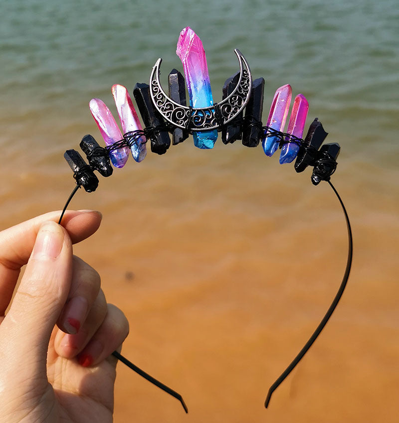 Witch Moon Crystal Headband