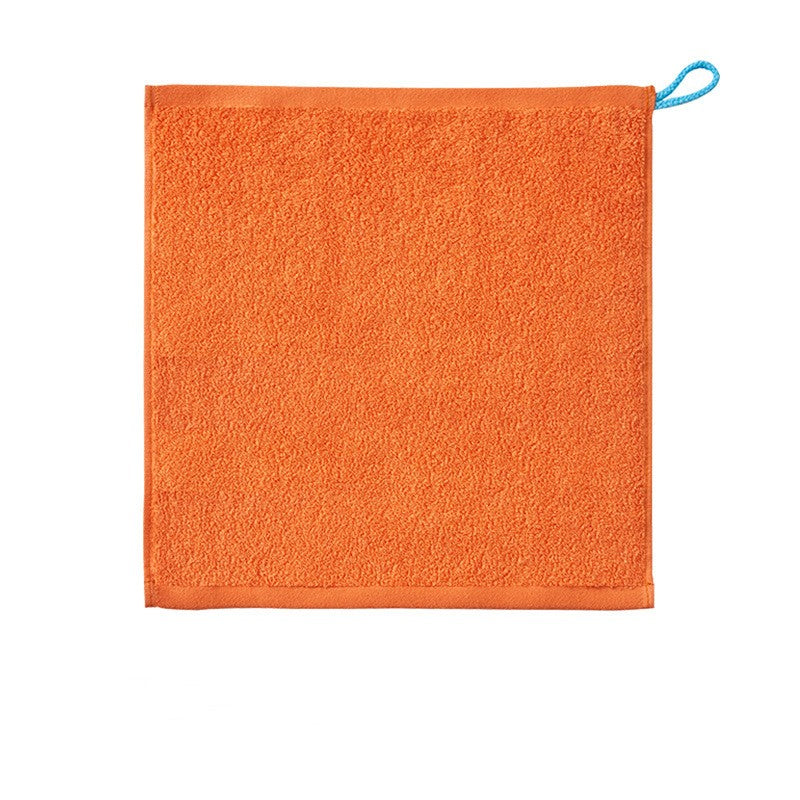 Children's Cotton Towel Solid Color 34x33cm - Soft & Absorbent