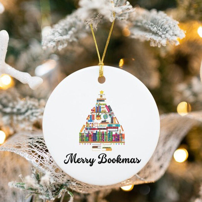 Christmas Tree Ornament Pendant Acrylic Holiday Decoration