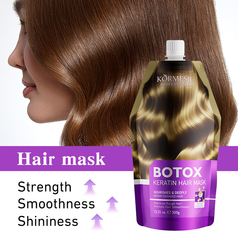 Keratin Hair Mask Nourishing Repair 350g - Hair Treatment for Damaged Hair