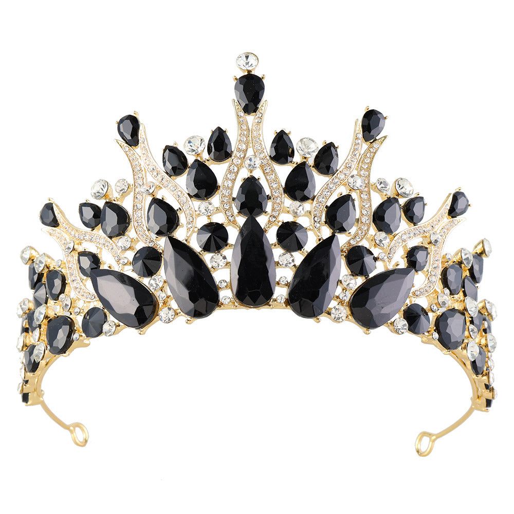 Baroque Alloy Crown Bridal Wedding Headpiece
