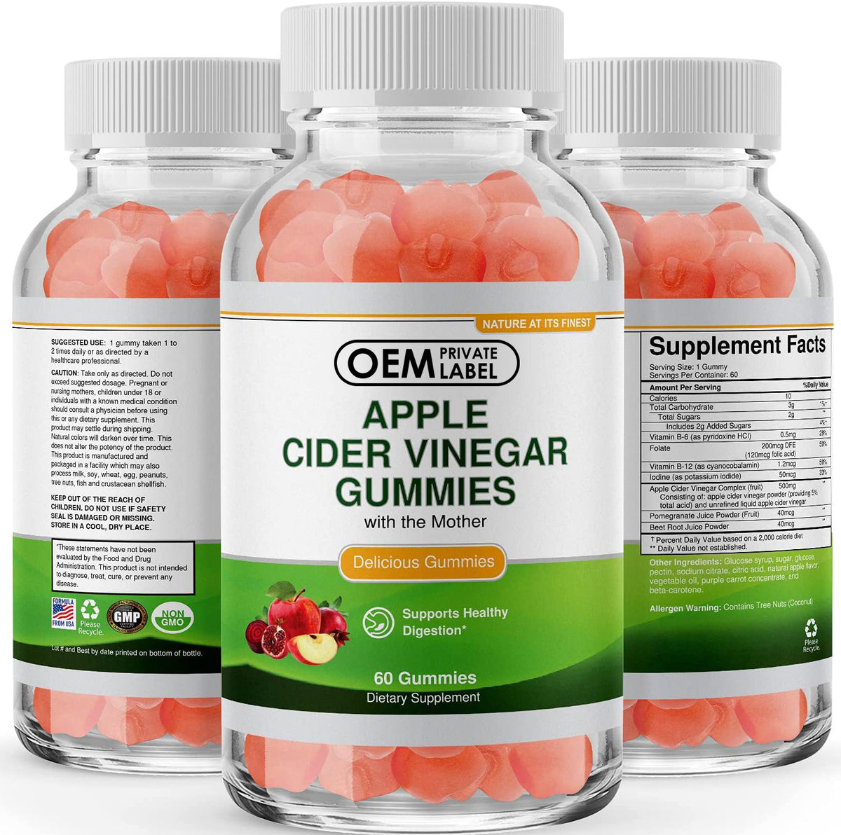 Vinegar Soft Candy - 60 Tablets