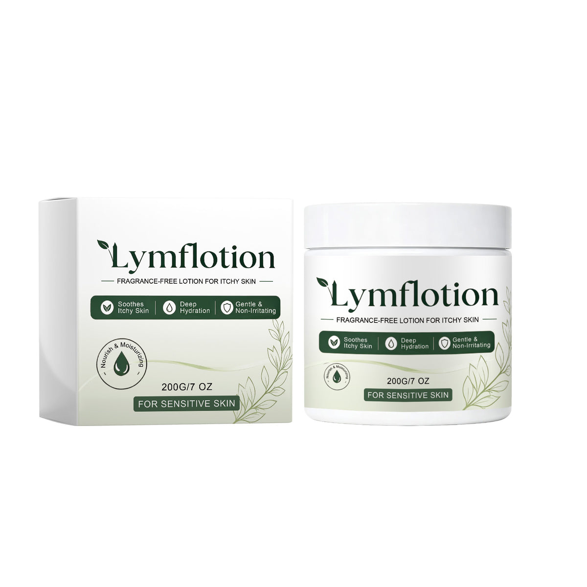Antipruritic Moisturizer Cream 200g for Sensitive Skin - Calming & Hydrating