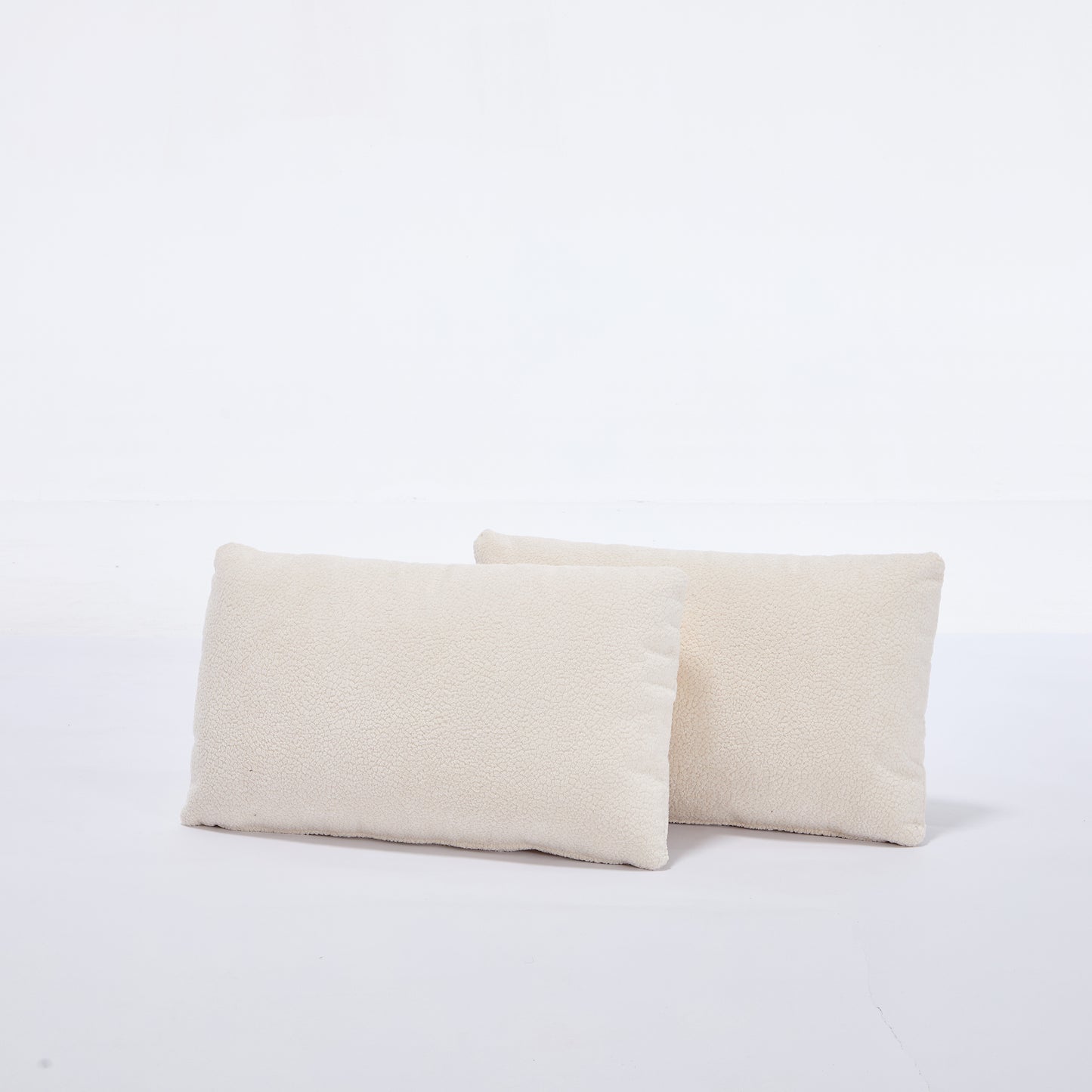 Cloud Couch Modular Sectional Sofa - Beige Loveseat with Pillows