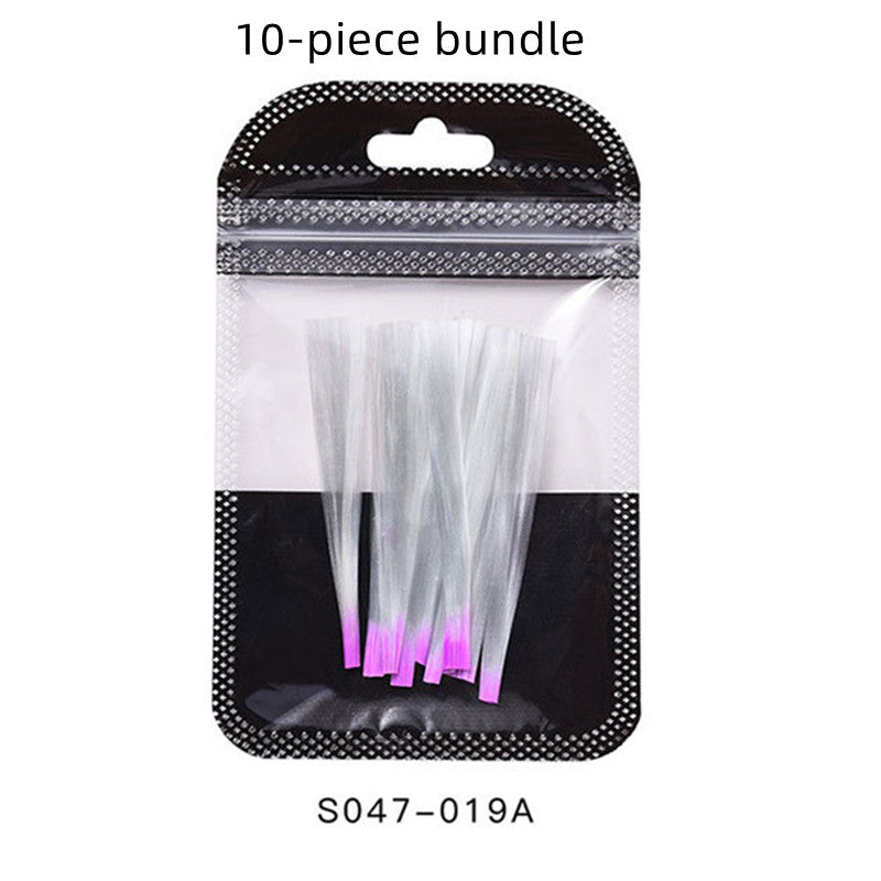 Nail Extension Fiber Support Tool - Anti-Cracking Nail Art Fiber Pack