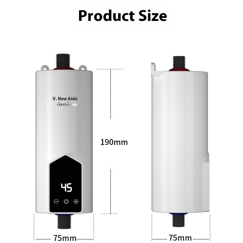 Electric Water Heater for Home & Bathroom 2KW-5.5KW Vertical Tank