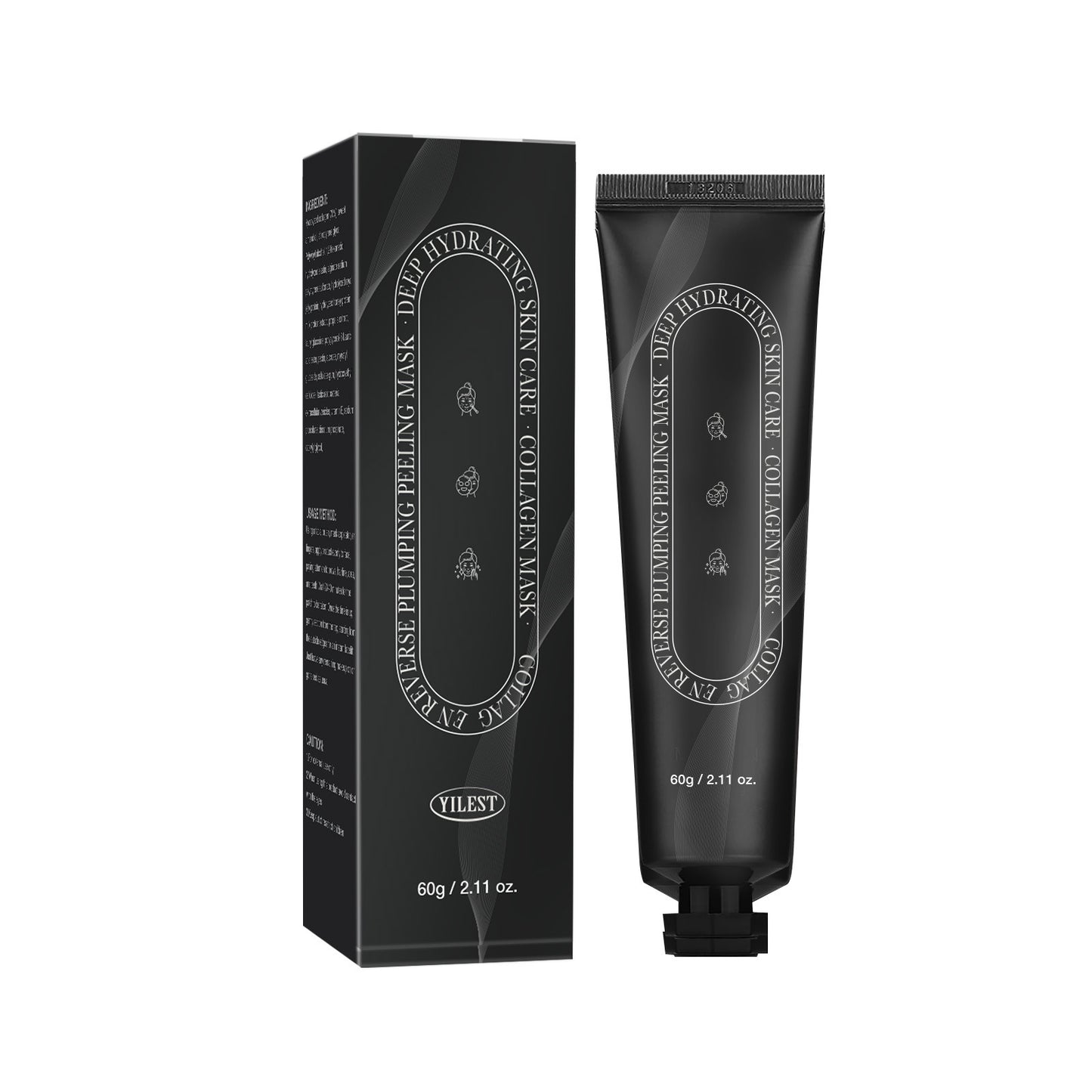 Collagen Facial Mask Exfoliating Skin Care - 60g Moisturizing Mask for Ladies