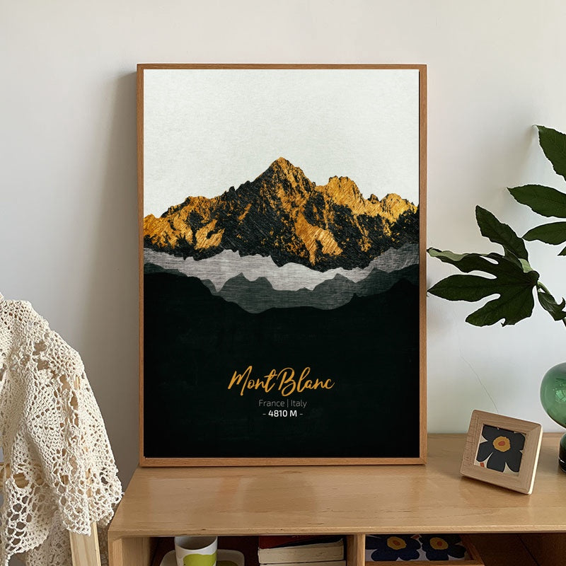 Abstract Wall Art Poster Canvas Print for Home Decor - Multiple Sizes & Styles