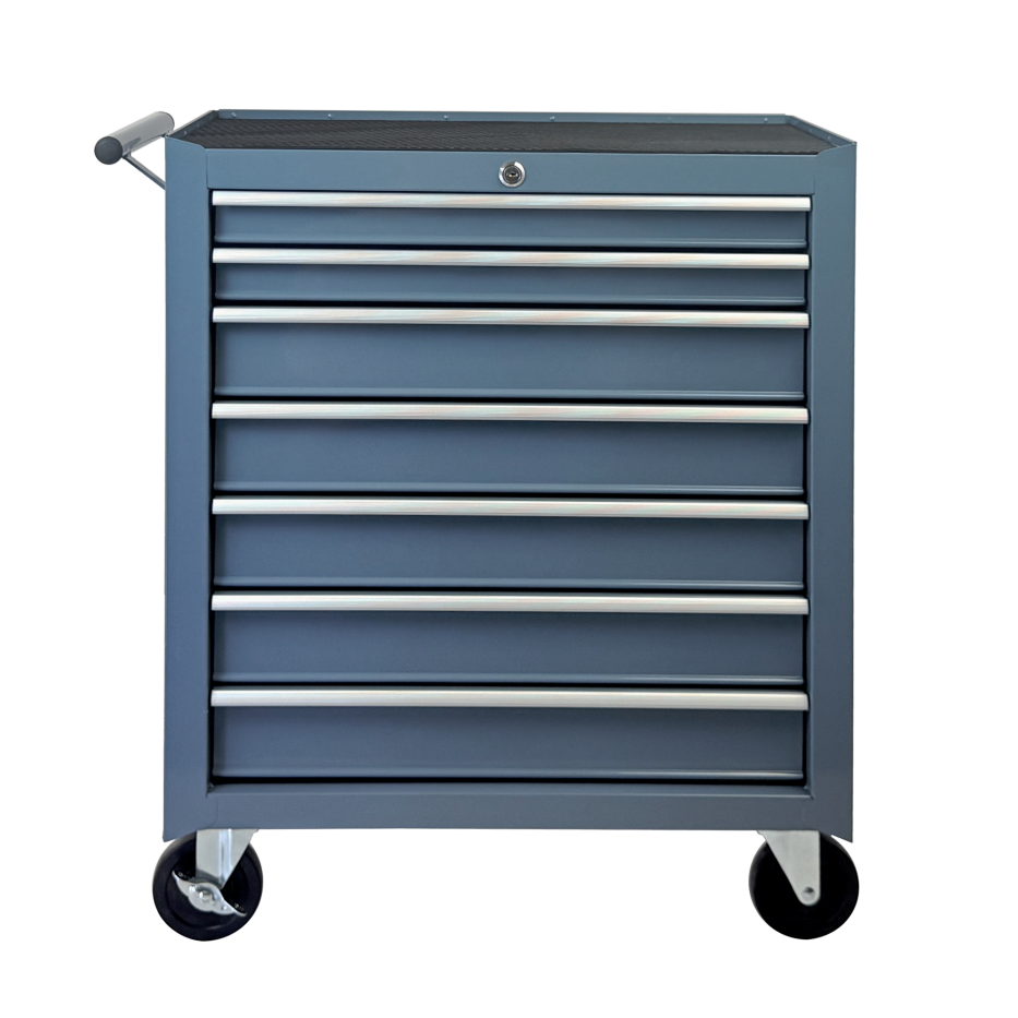 Rolling Tool Chest with 7 Drawers and Wheels - Grey
