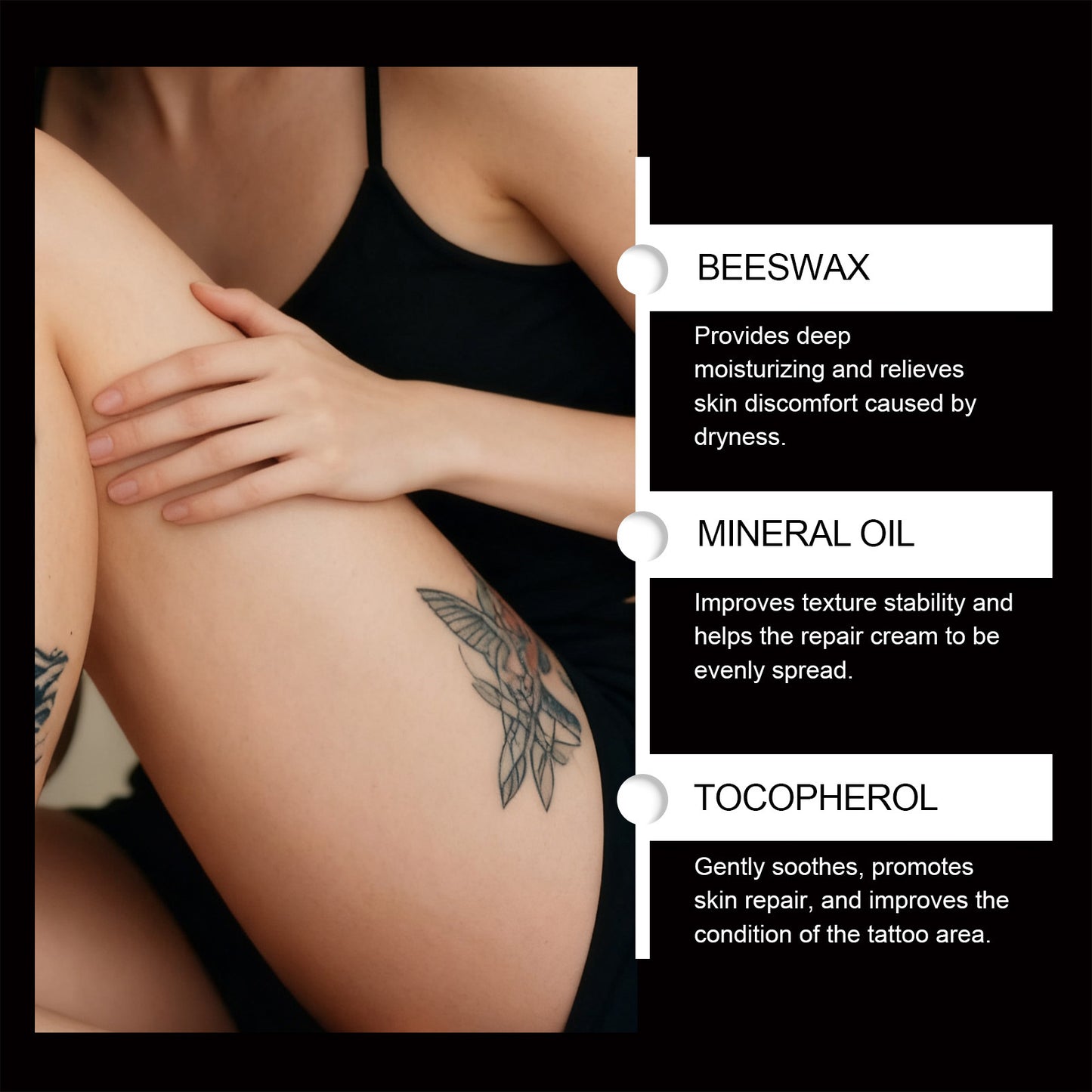 Tattoo Care Cream for Skin Healing & Moisturizing - 40G