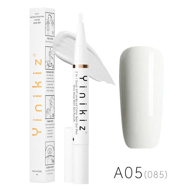 One-Step UV Nail Polish Pen - Fast, Convenient Manicure Gel, 4ml