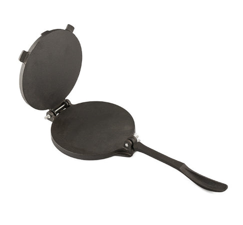 Cast Iron Cake Press Round Muffin Plate - Hand Pressure Kitchen Tool