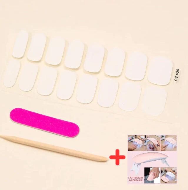 Portable Nail Heating Lamp for Gel Nails and Nail Art - Folding Handheld USB