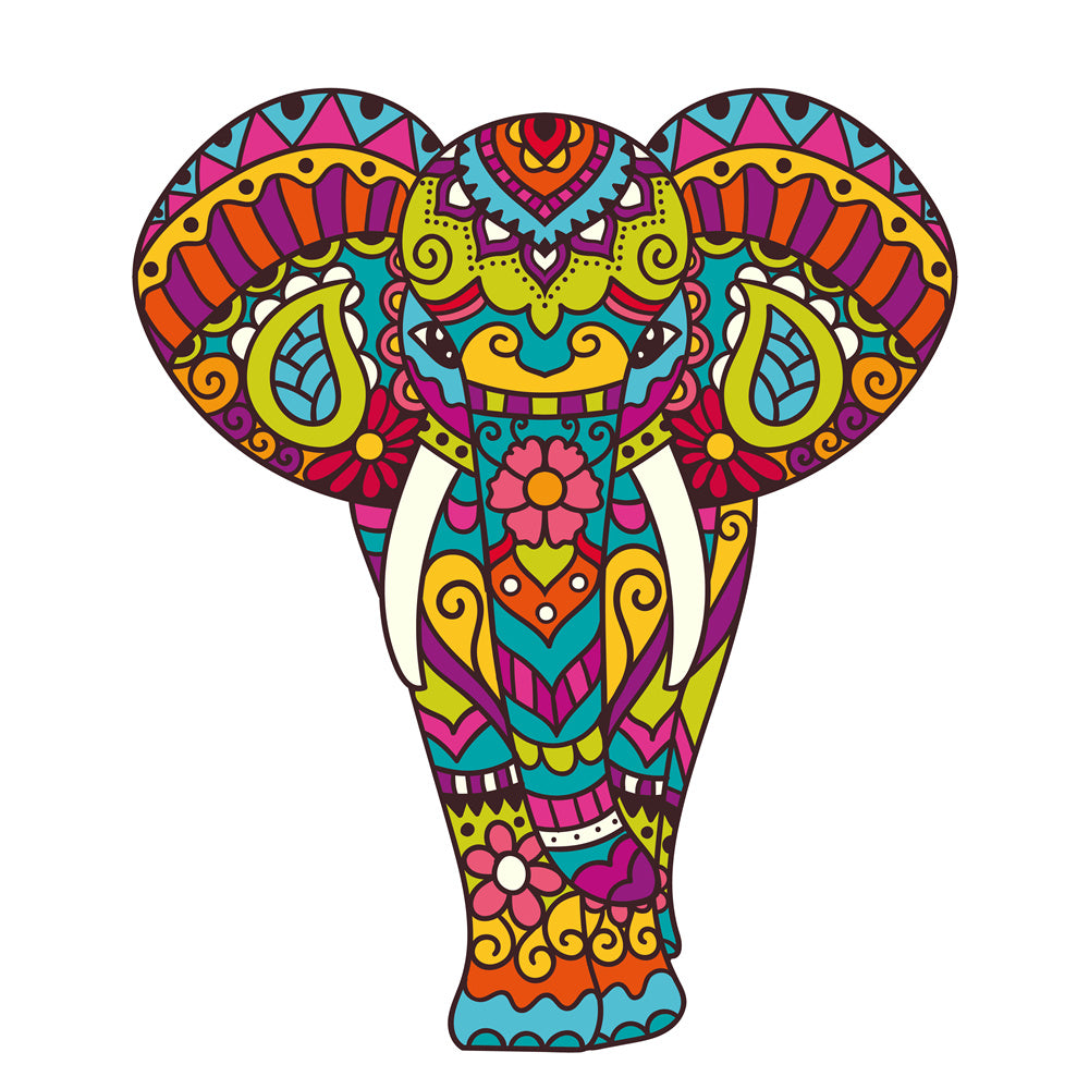 Animal Shaped Wooden Jigsaw Puzzle Set for Kids - Colorful Holiday Gift