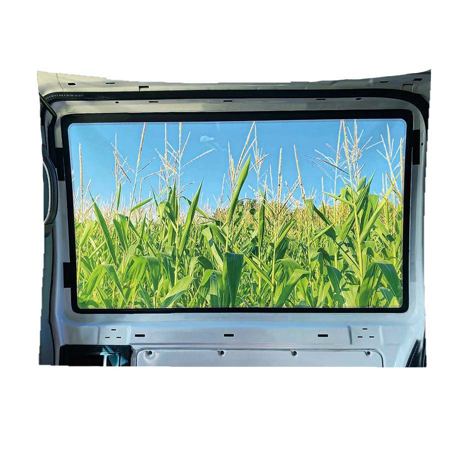 False Window Scenery Background Cloth for Home & Garden Curtains