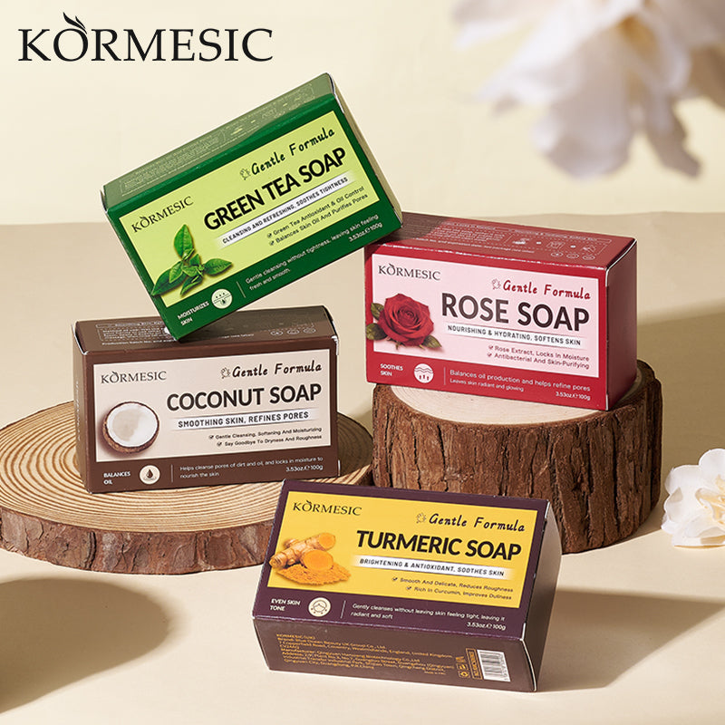 Brightening Turmeric Bar Soap 100g for Skin Care
