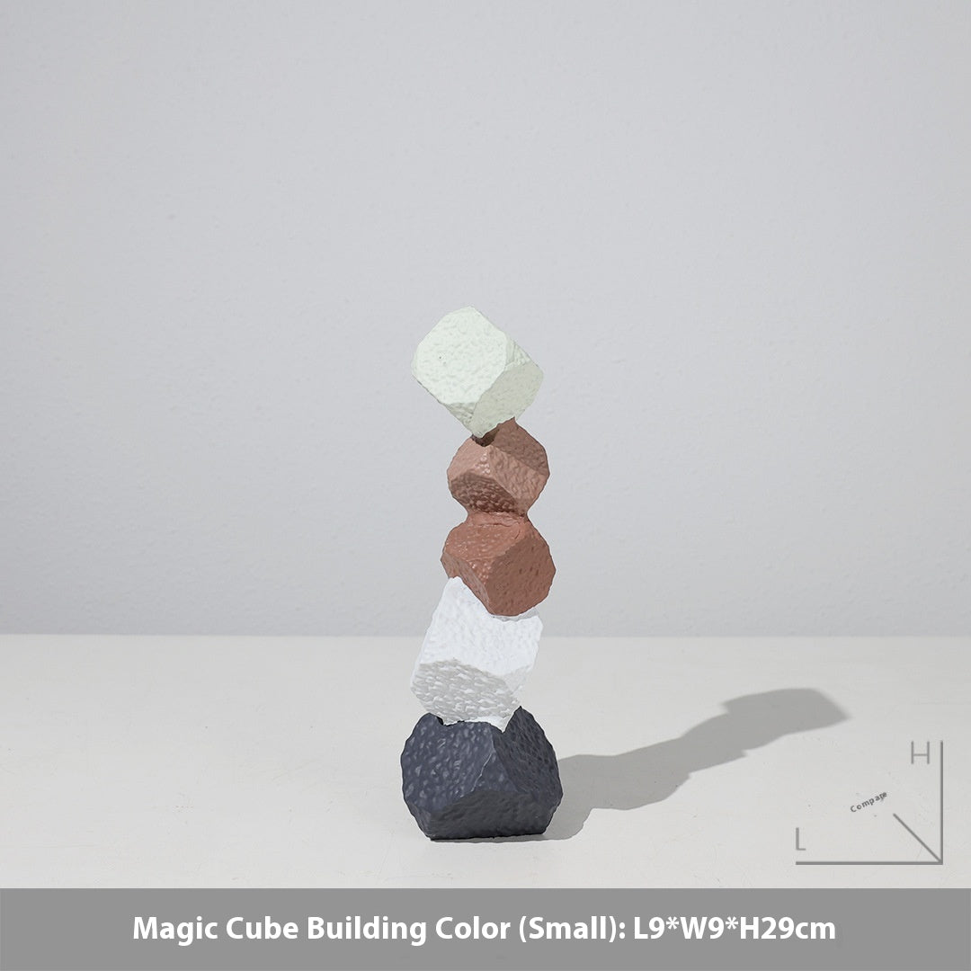 Abstract Resin Sculpture Decorations for Home & Garden - Multiple Styles