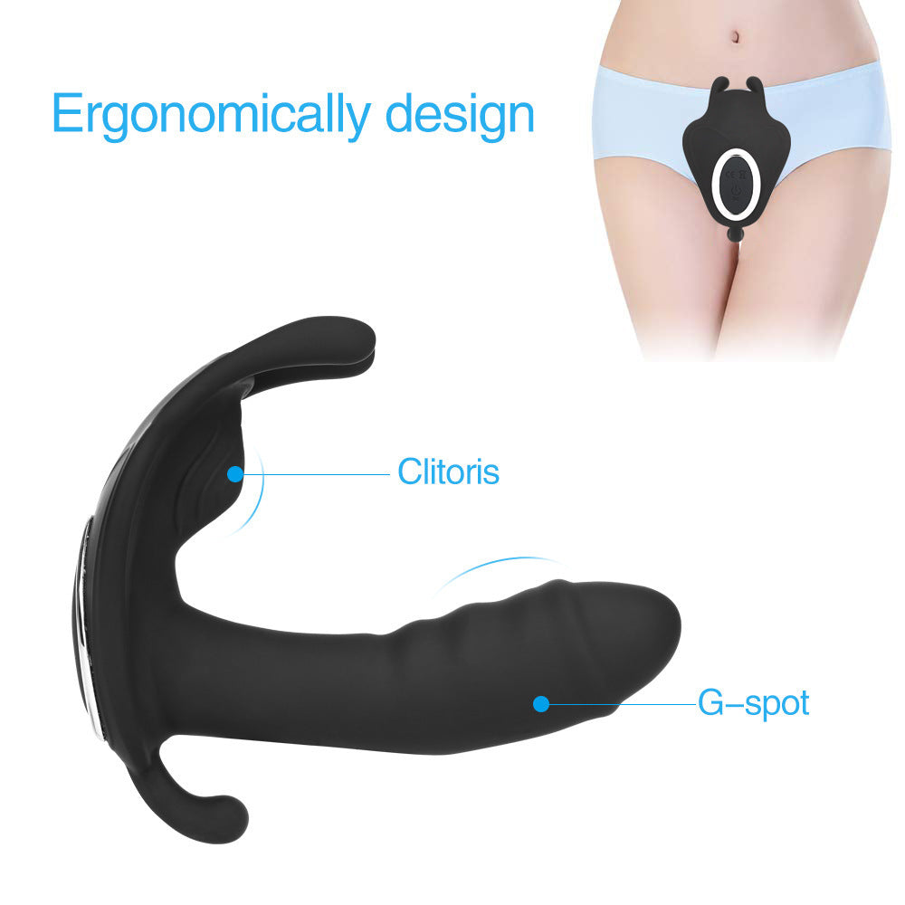 Wireless Remote Control Butterfly Heating Wear - Female Adult Wellness Device