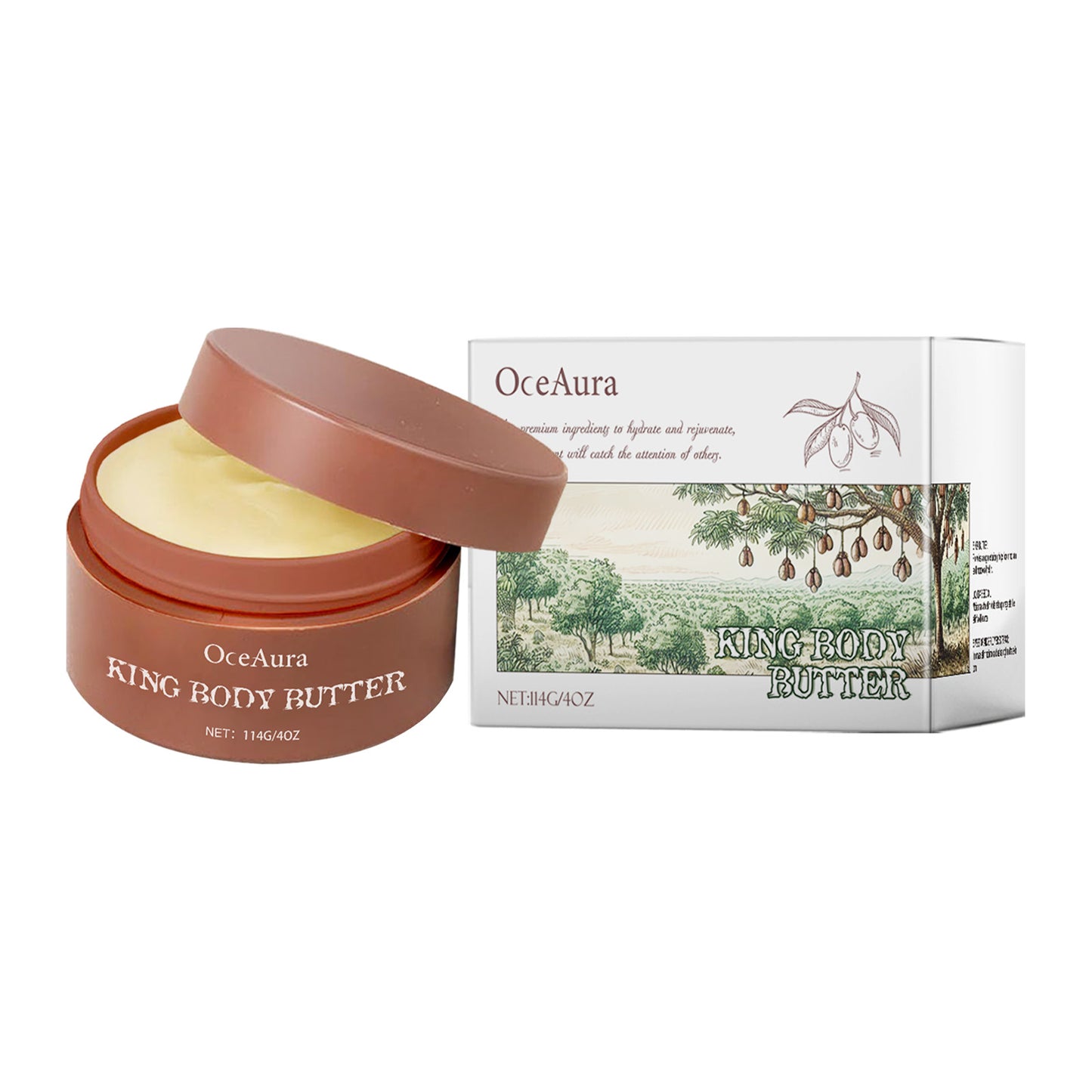 Shea Butter Moisturizer with Jojoba Oil & Orange Blossom - Multiple Sizes