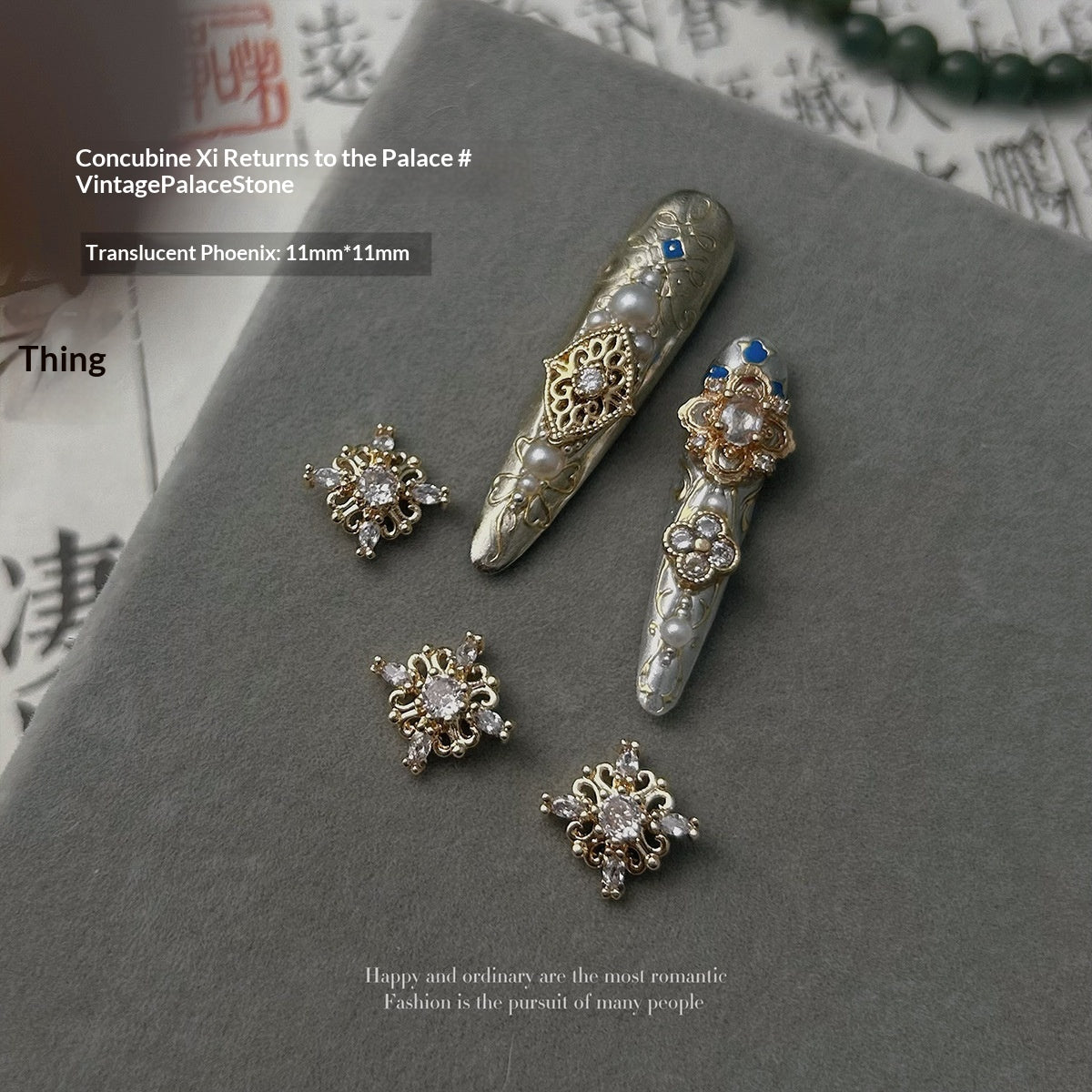 Wearable Nail Rhinestones for Manicure Decorations - Multiple Styles