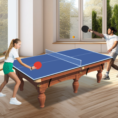 7ft Foldable Ping Pong Conversion Top for Indoor Games