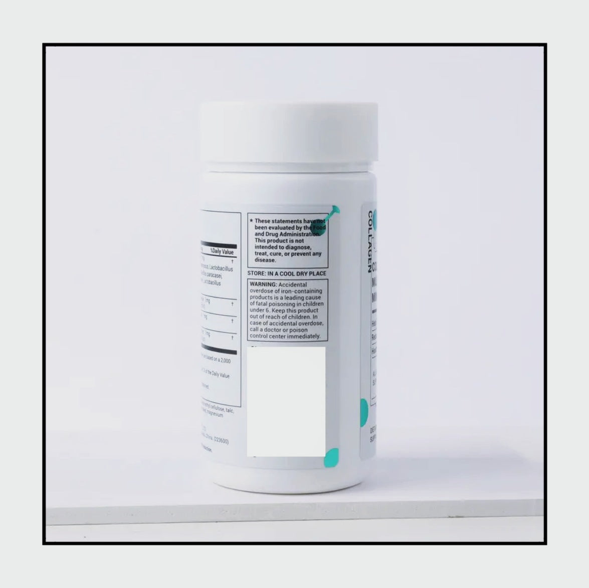 Collagen Compressed Compound Tablets - 60 Count