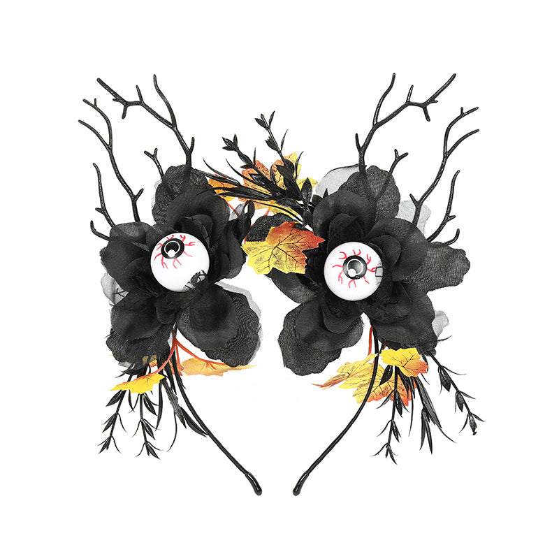 Pumpkin Head Hair Accessory Halloween Headband