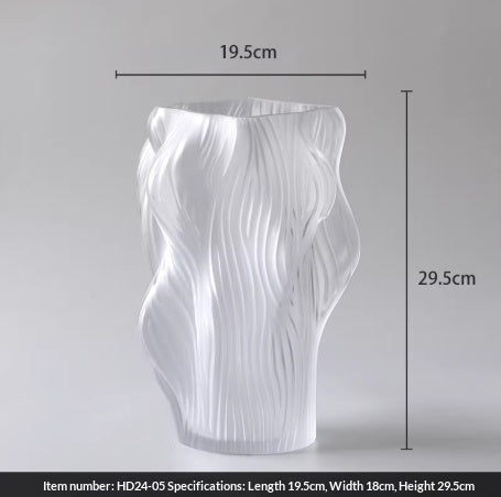 Glass Hydroponic Flower Arrangement Vase - Minimalist Modern Decor