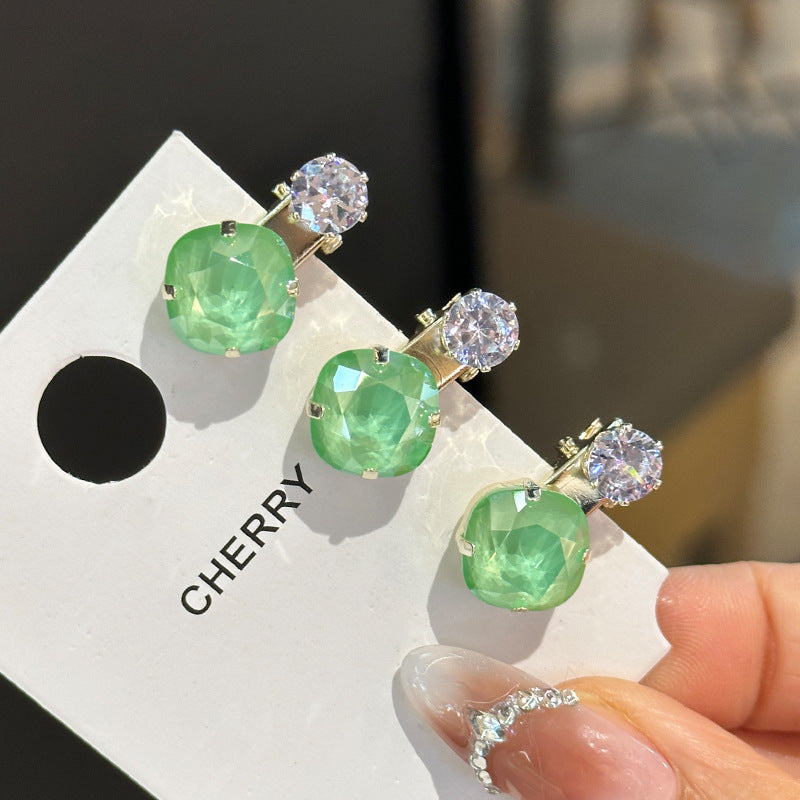 Crystal Duckbill Barrette Hairpin