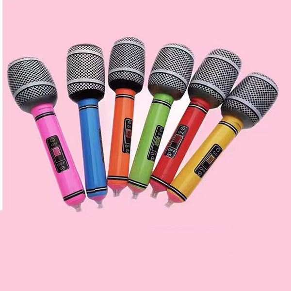 Inflatable Microphone Toy Large Size for Party and Event Use