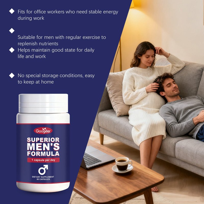 Men's Daily Nutritional Support Capsules - 60 Count