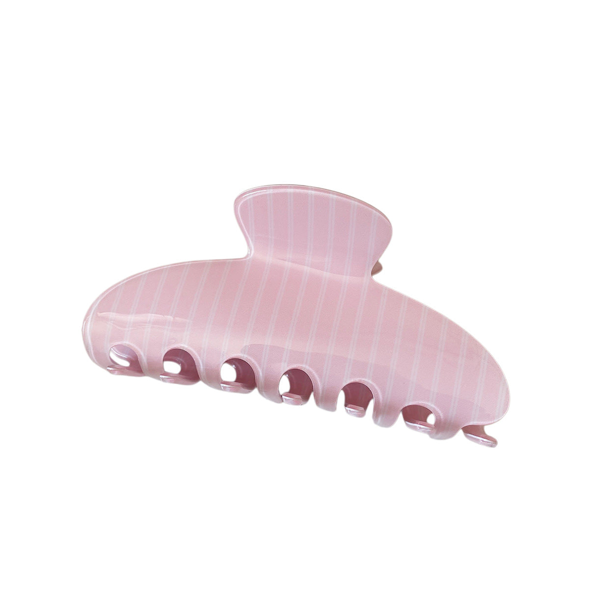 Striped Acetate Claw Clip for Women and Men
