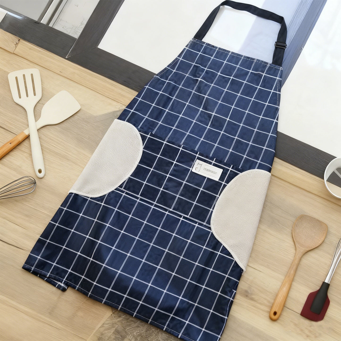 Black Kitchen Apron - Durable and Stylish