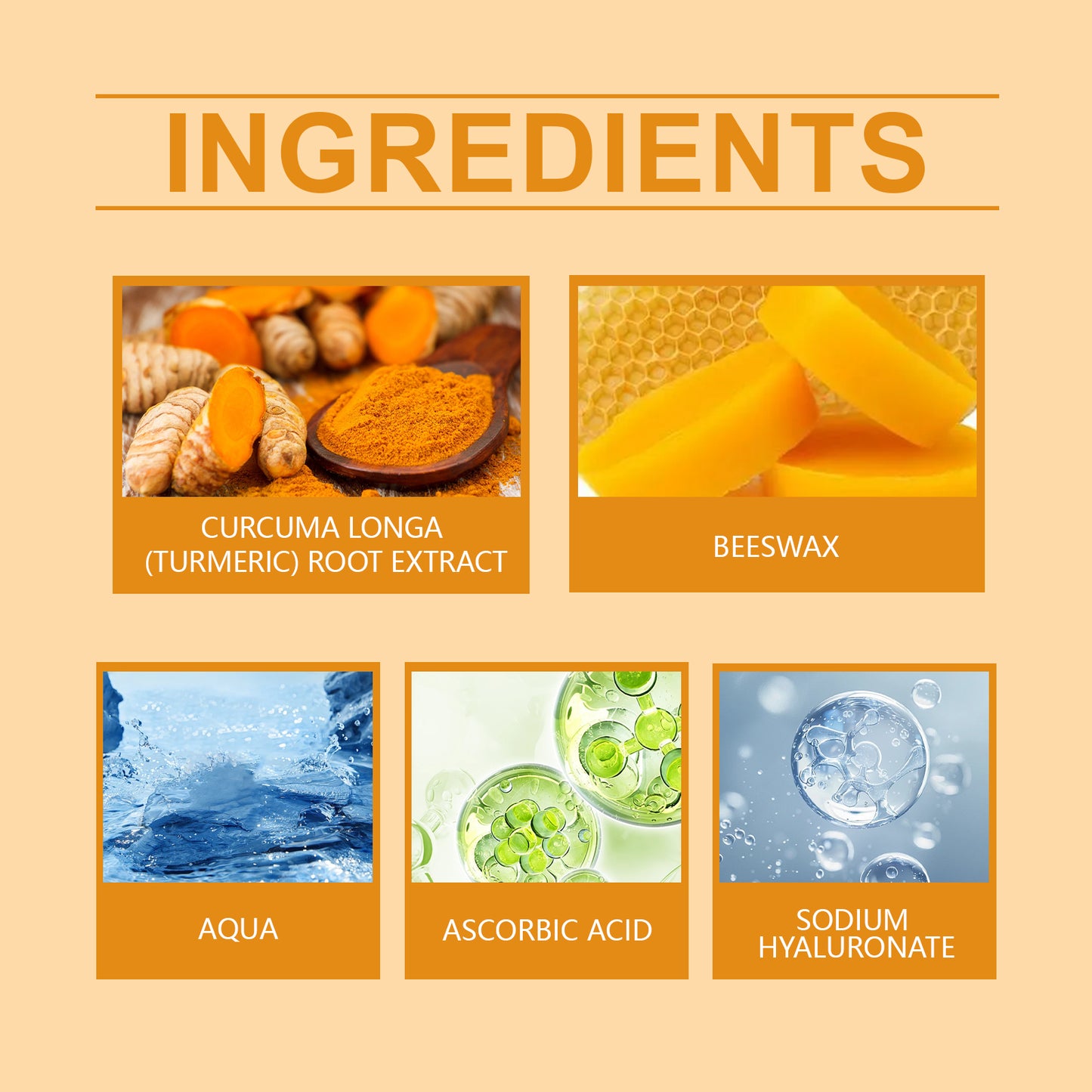 Vitamin C & Turmeric Exfoliating Hand and Foot Mask - Moisturizing Peel-Off