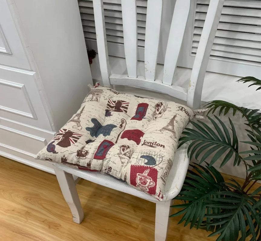 Thickened Non-Slip Seat Cushion for Home & Garden - 40x40cm
