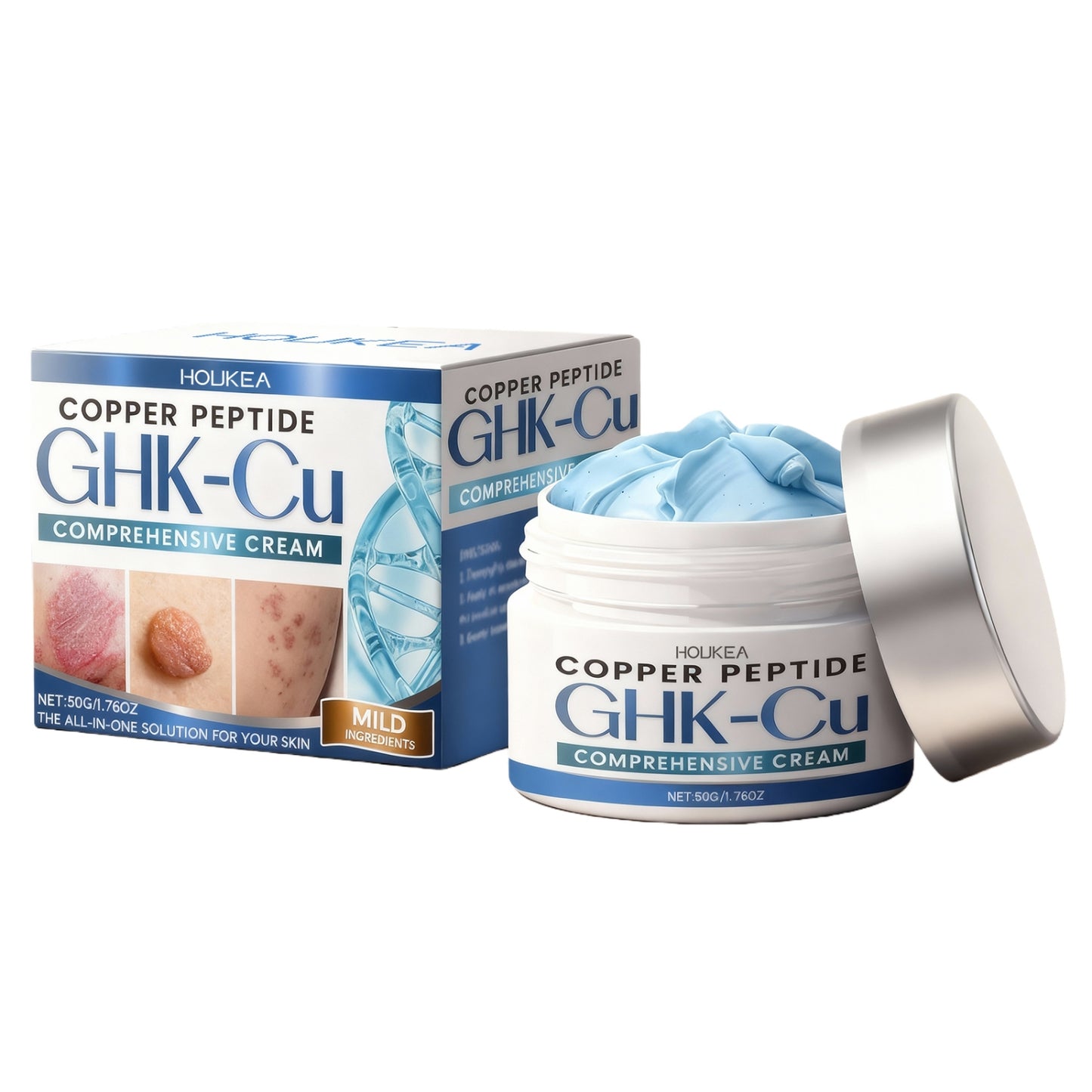 Hydrolyzed Collagen Skin Care Cream 50g - Anti-Aging & Hydrating Moisturizer