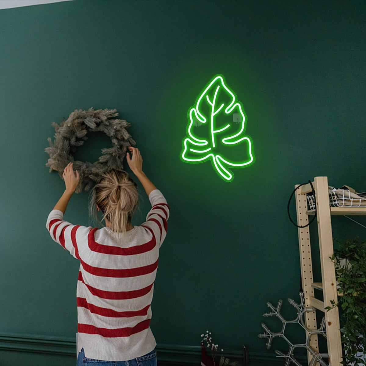 LED Neon Light Sports Bar Wall Decor - Glowing Pendant Light