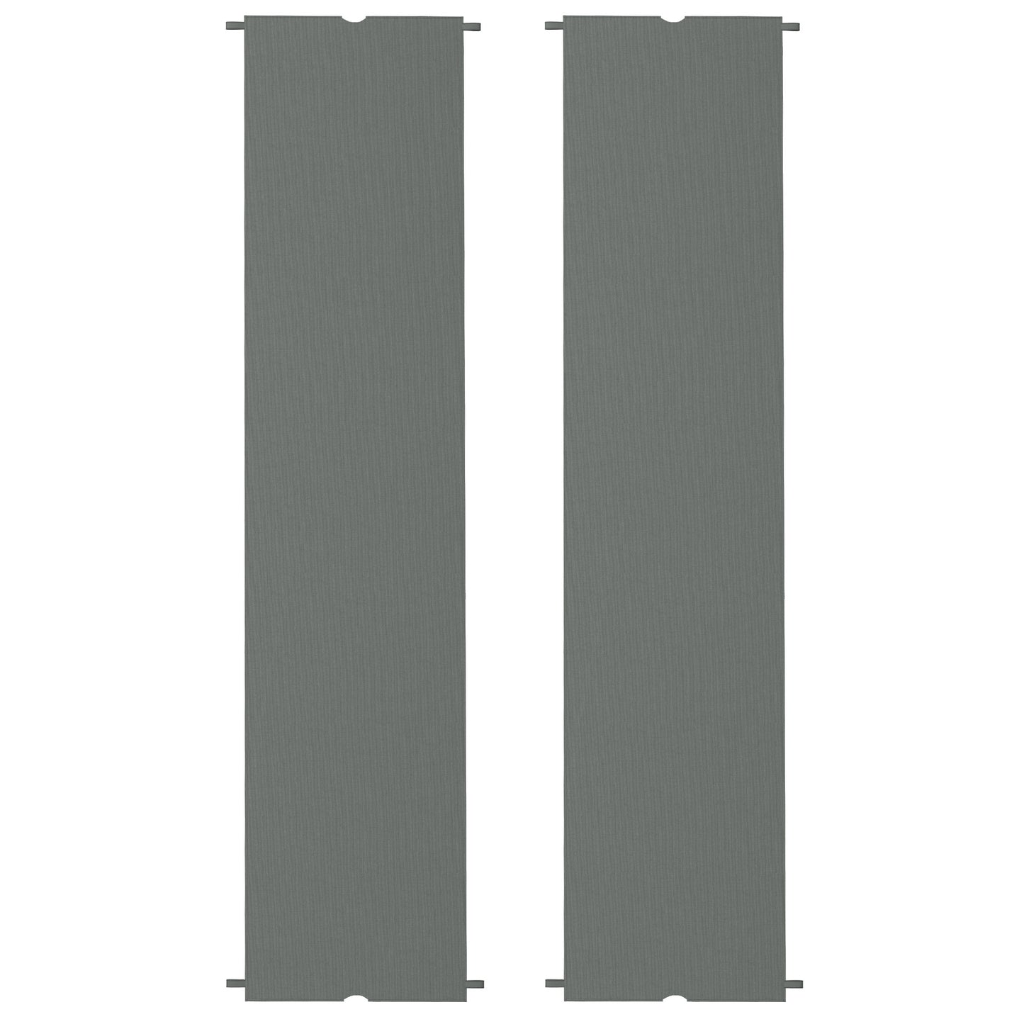 Pergola Replacement Canopy - UV Protection Shade Cover 10x10ft - Dark Gray