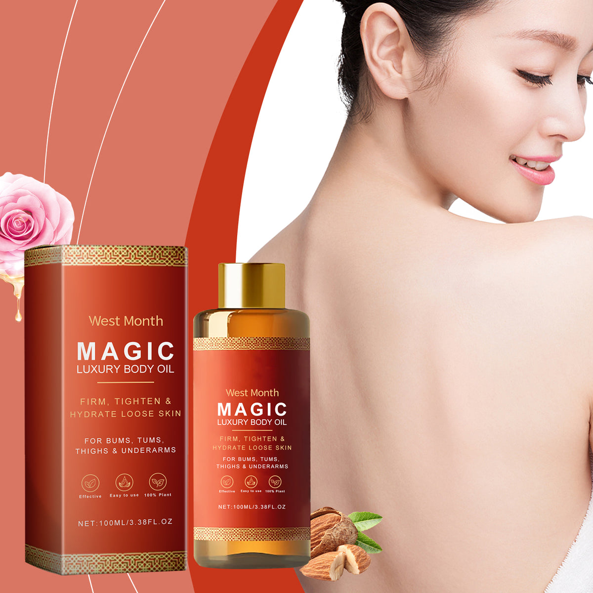 Firming & Moisturizing Body Oil – 100ml