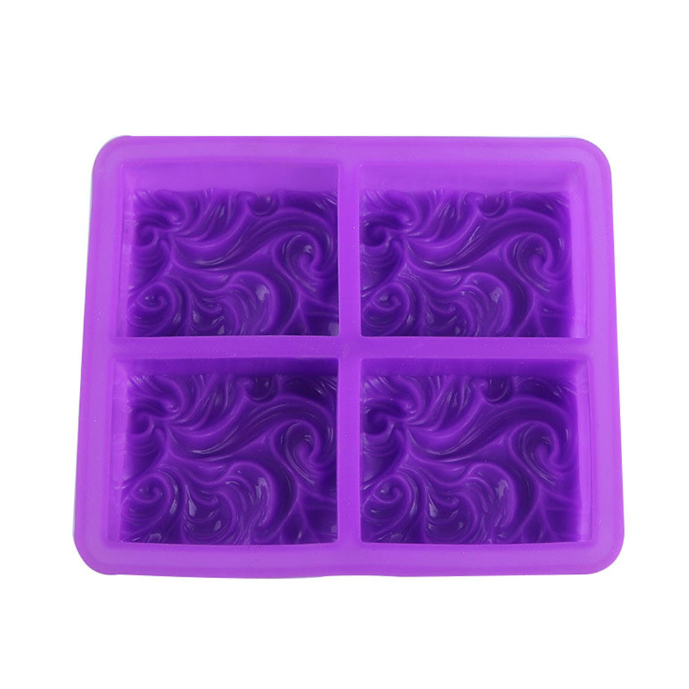 Handmade Soap Mold - European Style Silicone Spray Mold for Crafts - Purple