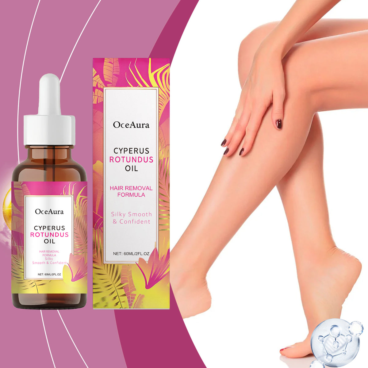 Hair Removal Soothing Essential Oil - 60ml