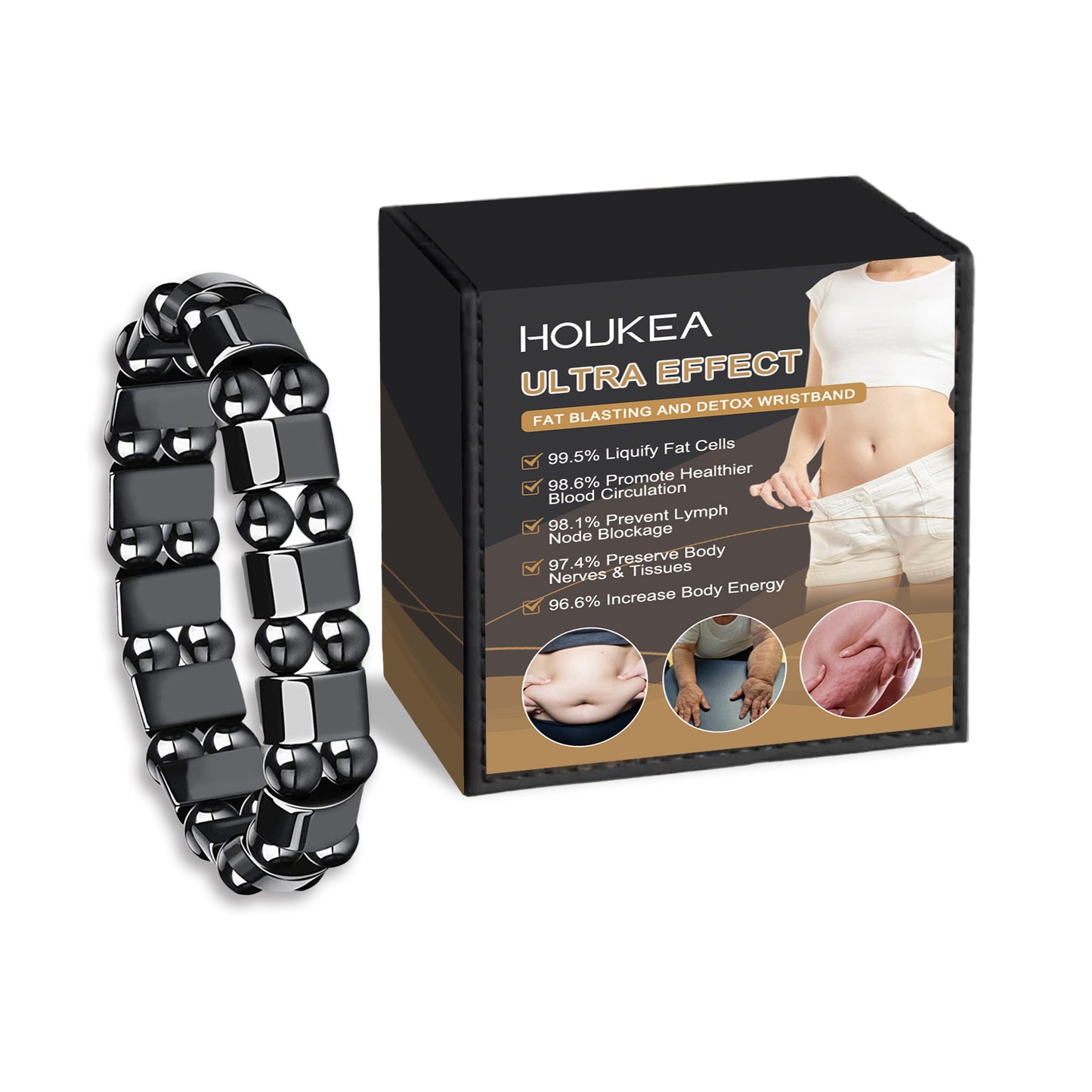 Magnetic Therapy Wristband for Metabolism and Wellness Support